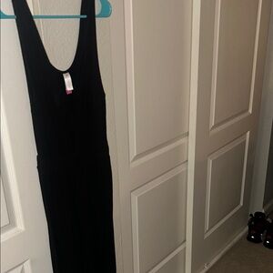 No Boundaries Black Sleeveless Jumpsuit